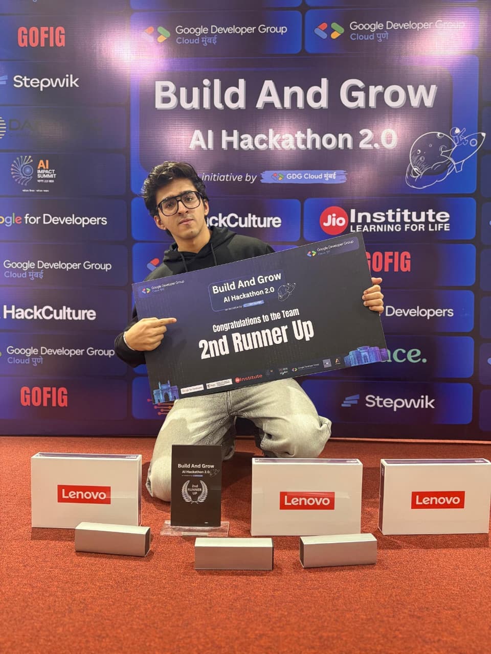 Build & Grow Hackathon Win